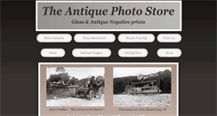 Desktop Screenshot of antiquephotostore.com