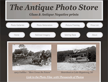 Tablet Screenshot of antiquephotostore.com